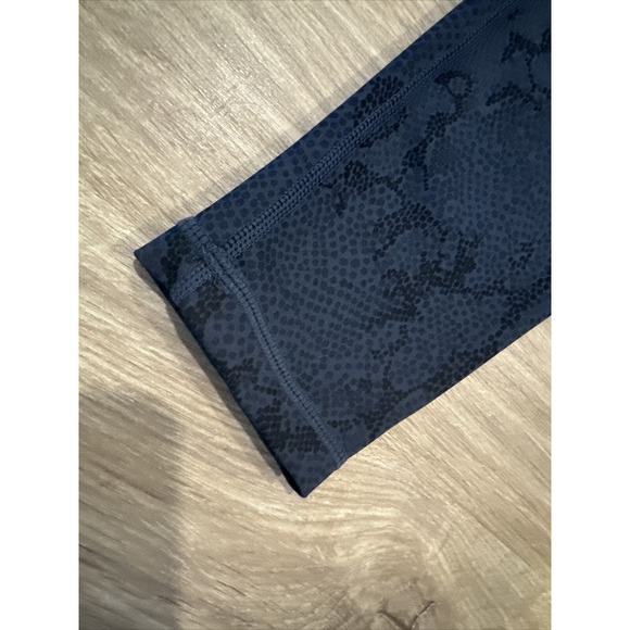 ALLFENIX High waisted Python Charcoal Leggings Running/Yoga Sz M 25" inseam - Picture 4 of 9